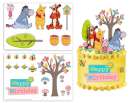 Pooh Bear Edible Icing Image Scene Setter